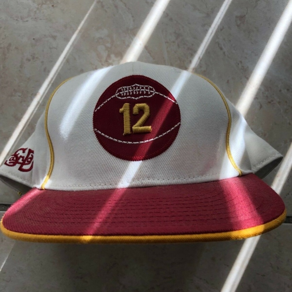 Rucker basketball fitted hat Stall and Dean